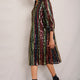 Darcy Sequin Dress - Stripe Multi