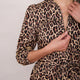 Dee Dee Denim Dress - Leopard