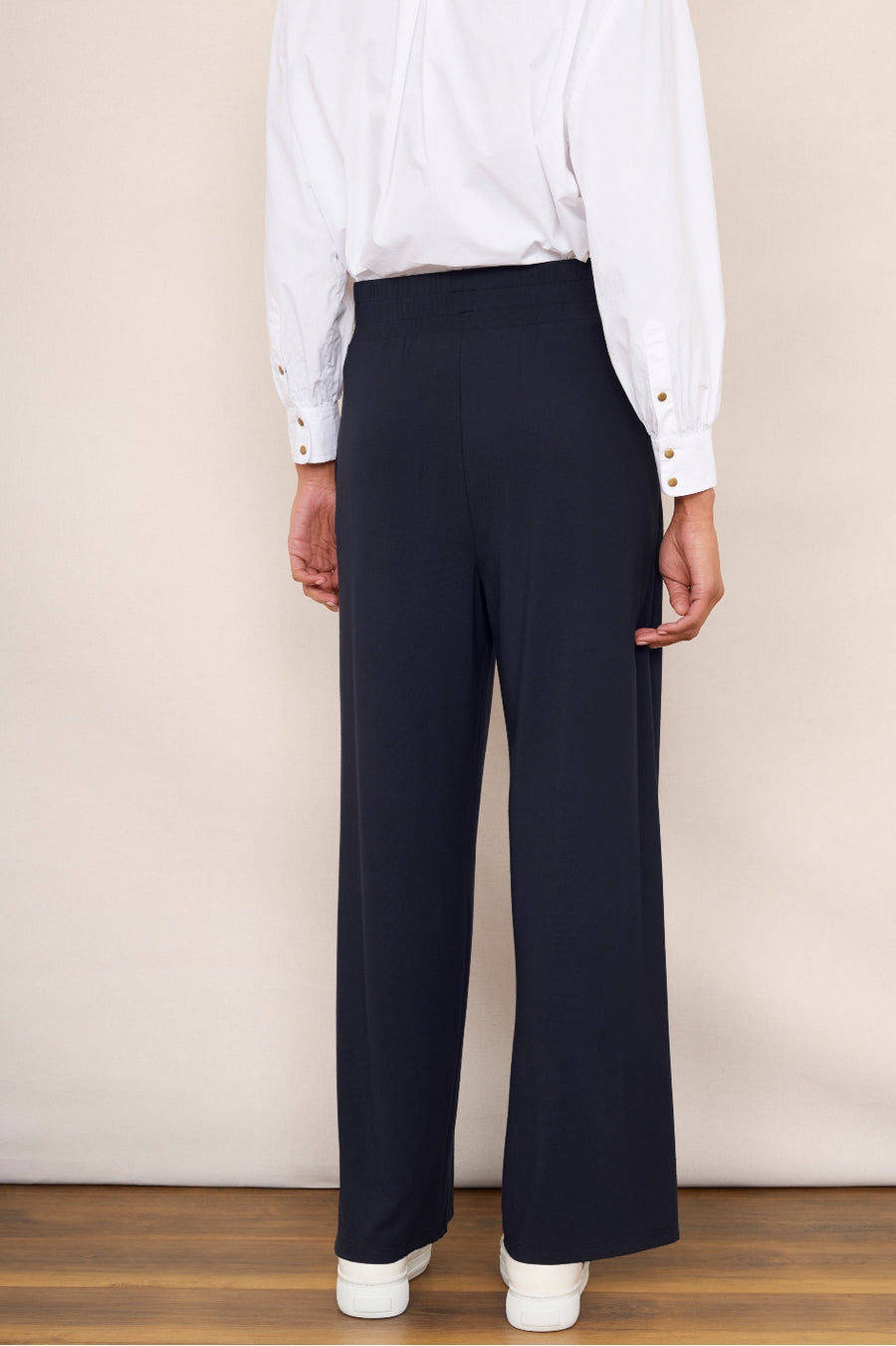 Delphine Pull On Trouser - Midnight