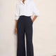 Delphine Pull On Trouser - Midnight