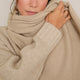 Rosie Cashmere Scarf - Champagne Sparkle