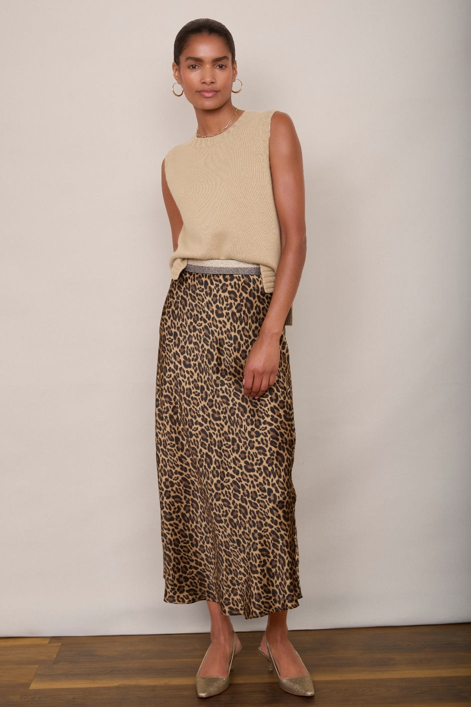 Cheetah print skirt silk hotsell