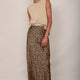 Ella Silk Skirt - Leopard