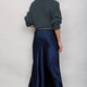 Ella Silk Skirt - Midnight