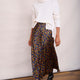 Ella Silk Skirt - Pop Leopard