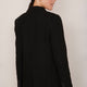 Elodie Relaxed Ponte Blazer - Black