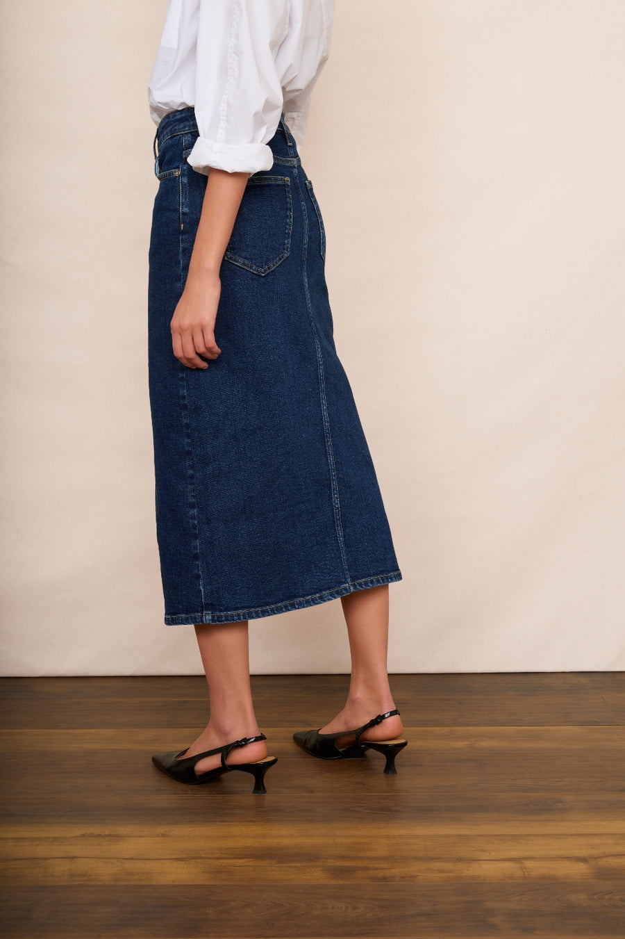 Elodie Skirt - Denim