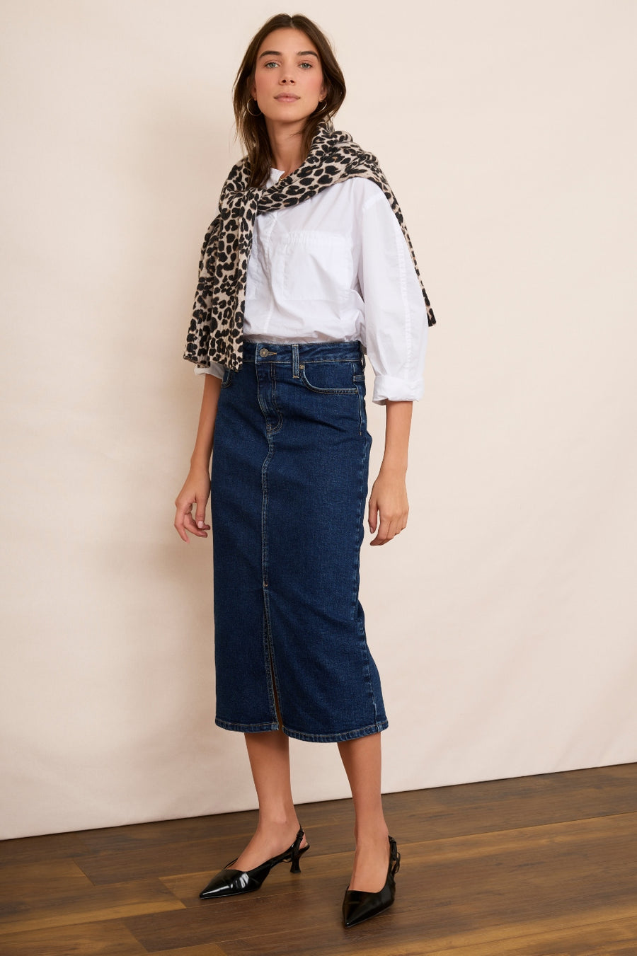 Elodie Skirt - Denim