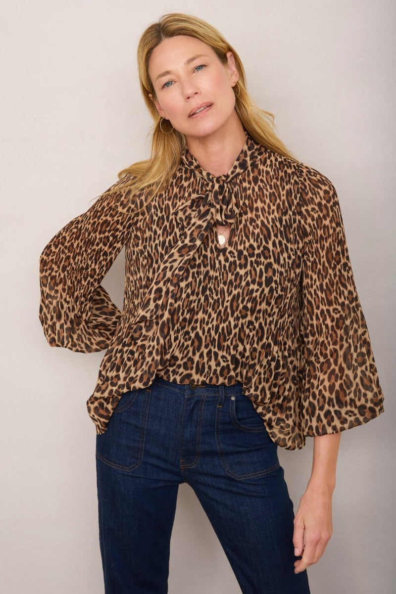 Estelle Blouse - Leopard