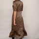 Fabienne Silk Dress - Leopard