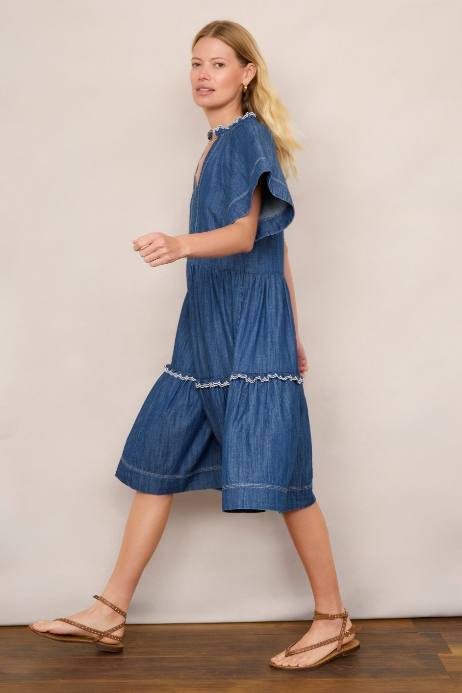 Felicity Dress - Denim