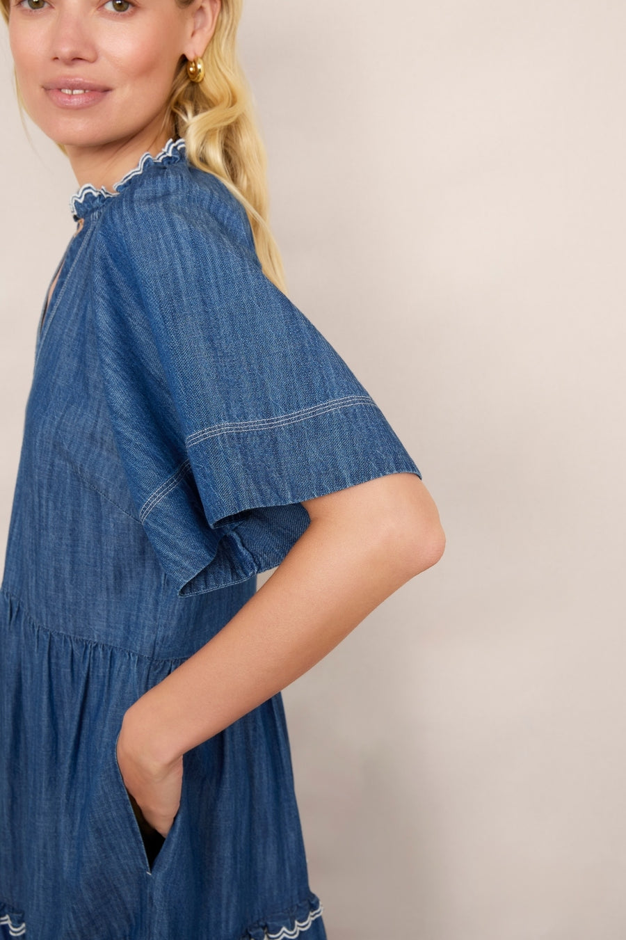 Felicity Dress - Denim