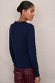 Fleur Merino Jumper - Midnight