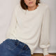 Fleurine Scallop Jumper - Ivory