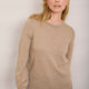 Fleurine Scallop Jumper - Oat Marl