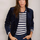 Florence Blazer - Midnight Velvet