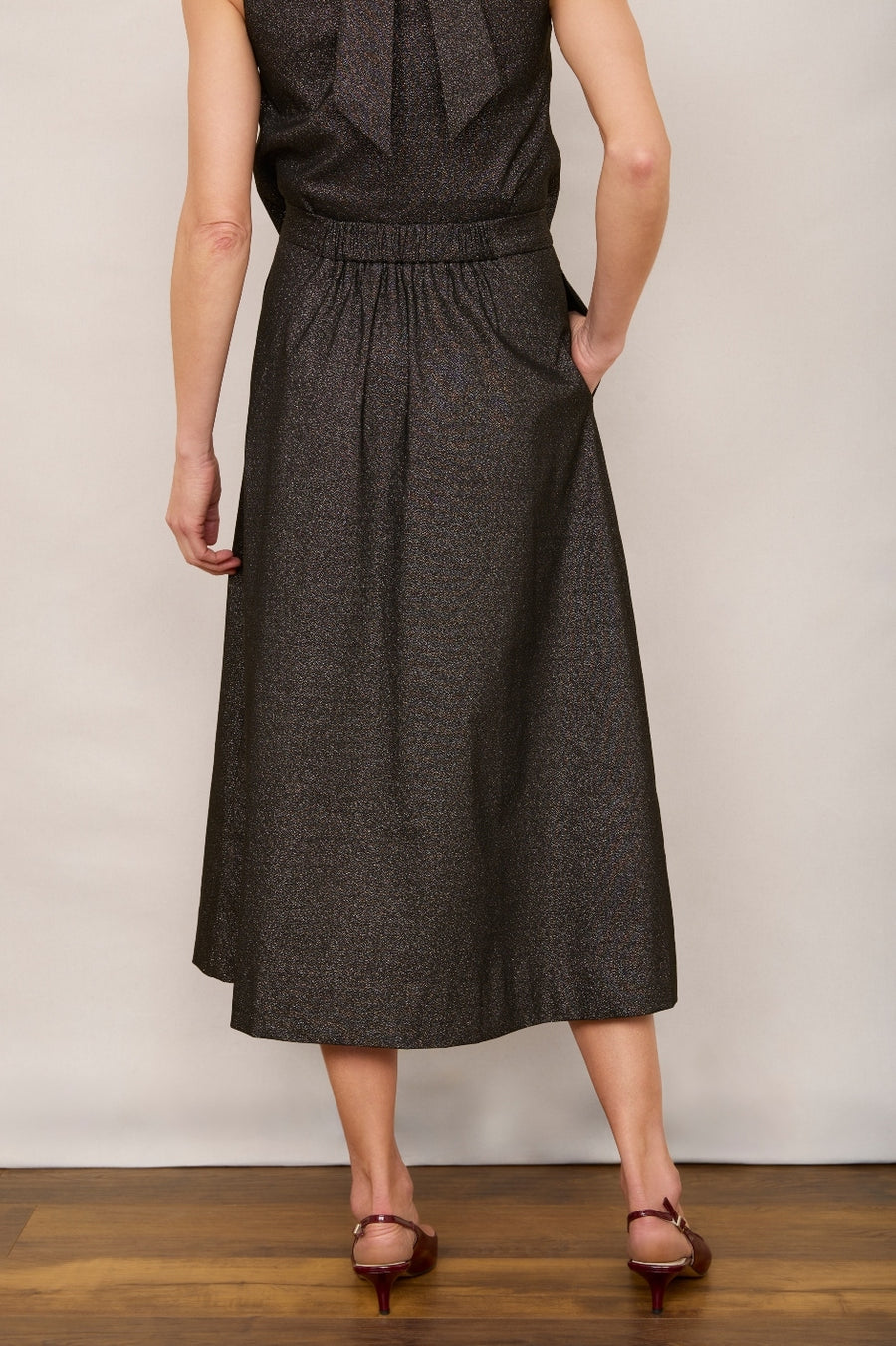 Florence Skirt - Bronze Sparkle