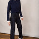 Florentine Detachable Collar Jumper - Midnight