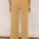 Flossie Carpenter Flare Cord Trouser - Latte