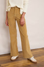 Flossie Carpenter Flare Cord Trouser - Latte