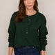 Anisa Ponte Top - Forest Green