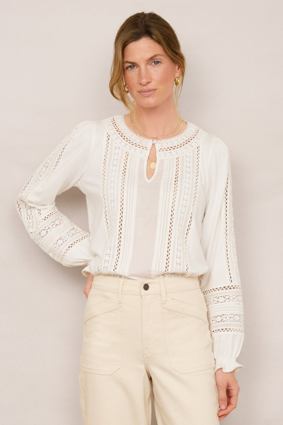 Roseanne Top - Ivory