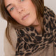 Reeva Scarf - Cocoa Leopard