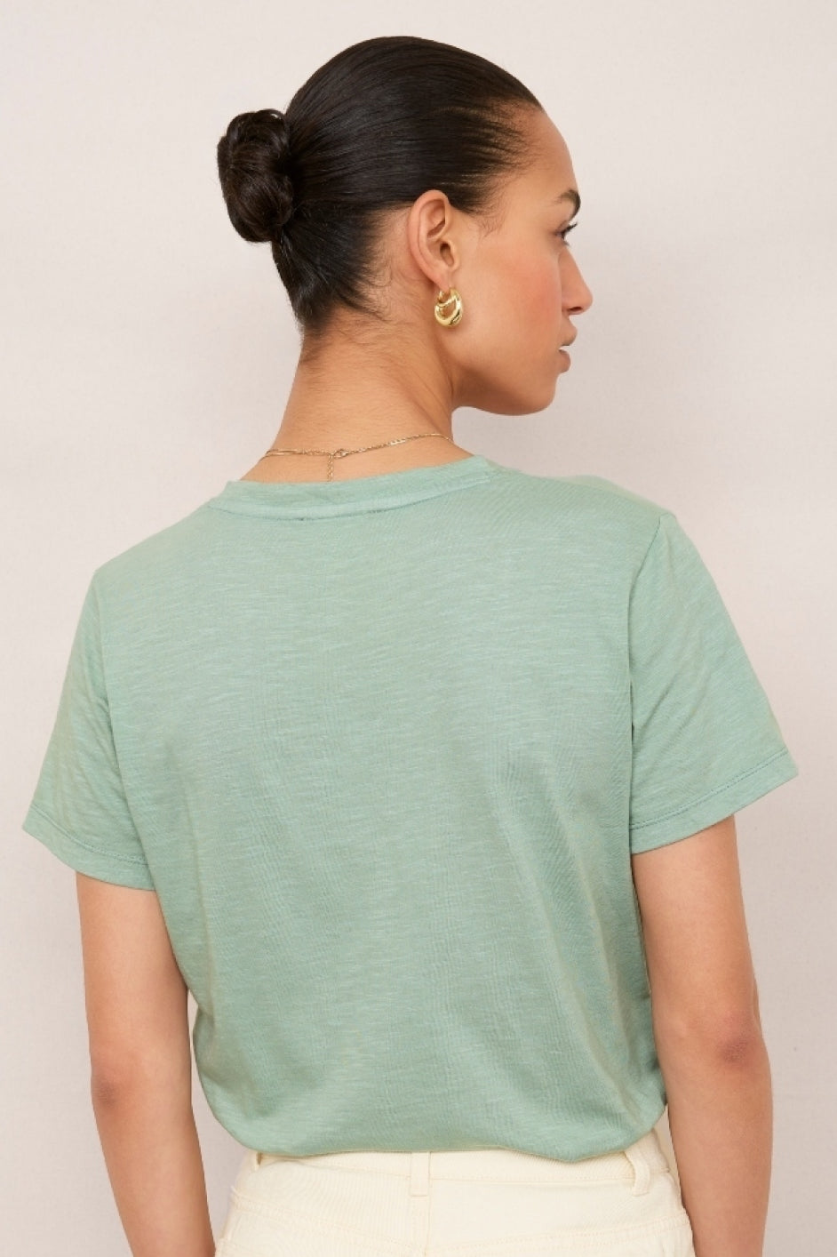 Tiana Tee Shirt - Sage Green