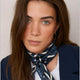 Serena Silk Scarf - Midnight Spot