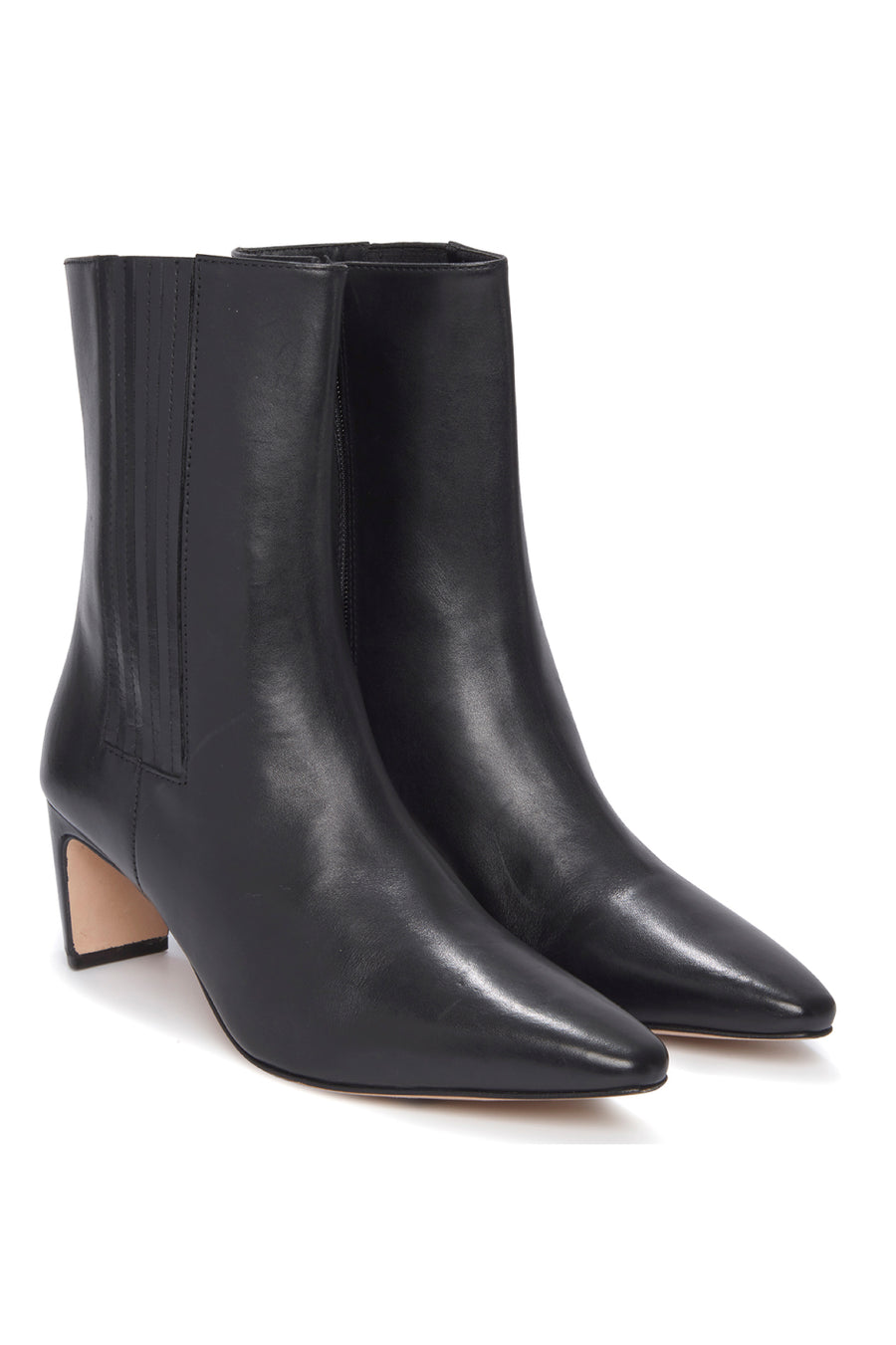 Alexa Heel Boot - Black