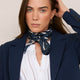 Serena Silk Scarf - Midnight Spot