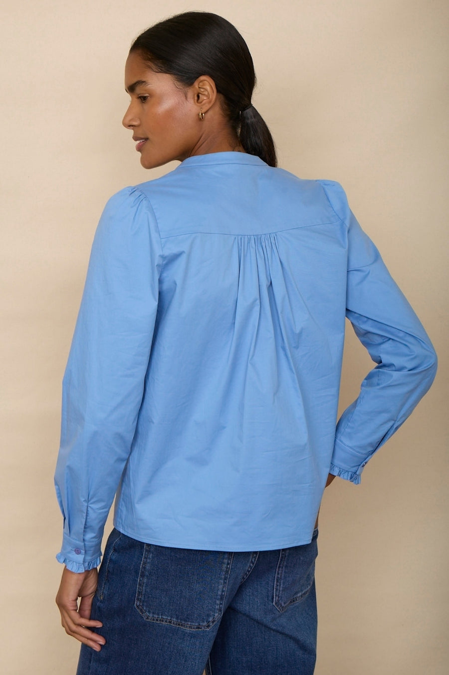 Freida Blouse - Blue