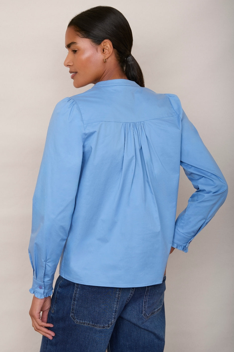 Freida Blouse - Blue