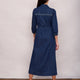 Gianna Scallop Dress - Denim