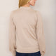 Gigi Tie Neck Jumper - Oat Sparkle