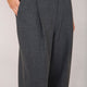 DB X Wyse Pleat Front Trouser - Charcoal