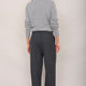 DB X Wyse Pleat Front Trouser - Charcoal