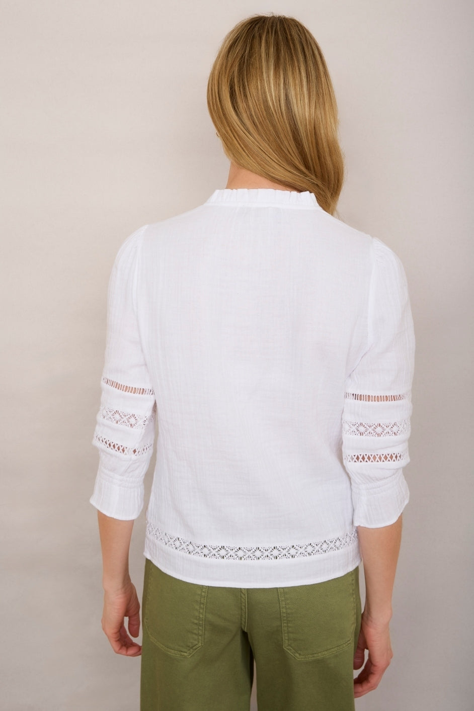 Harper Blouse - White