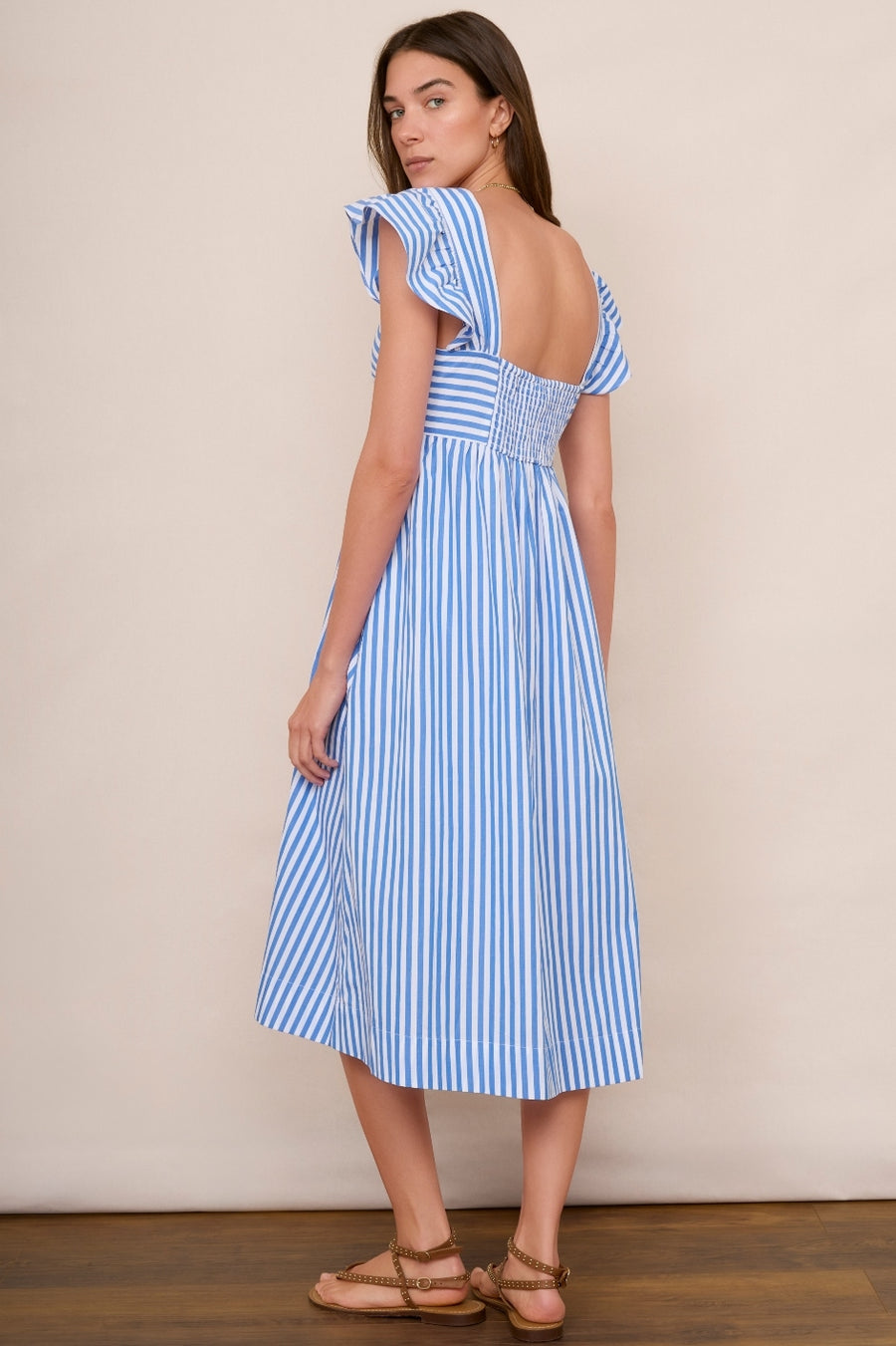 Harri Sundress - Blue/White Stripe