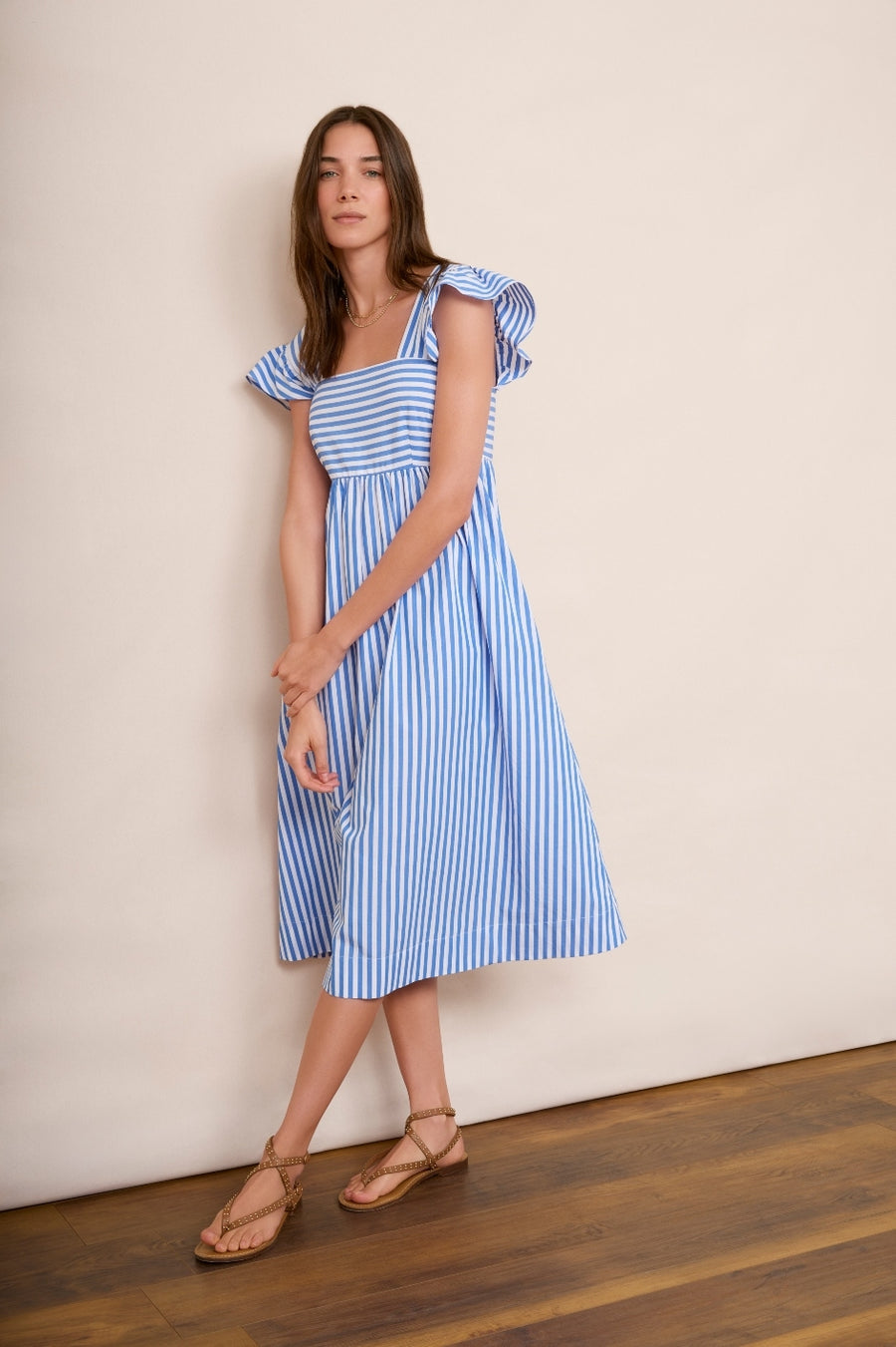 Harri Sundress - Blue/White Stripe