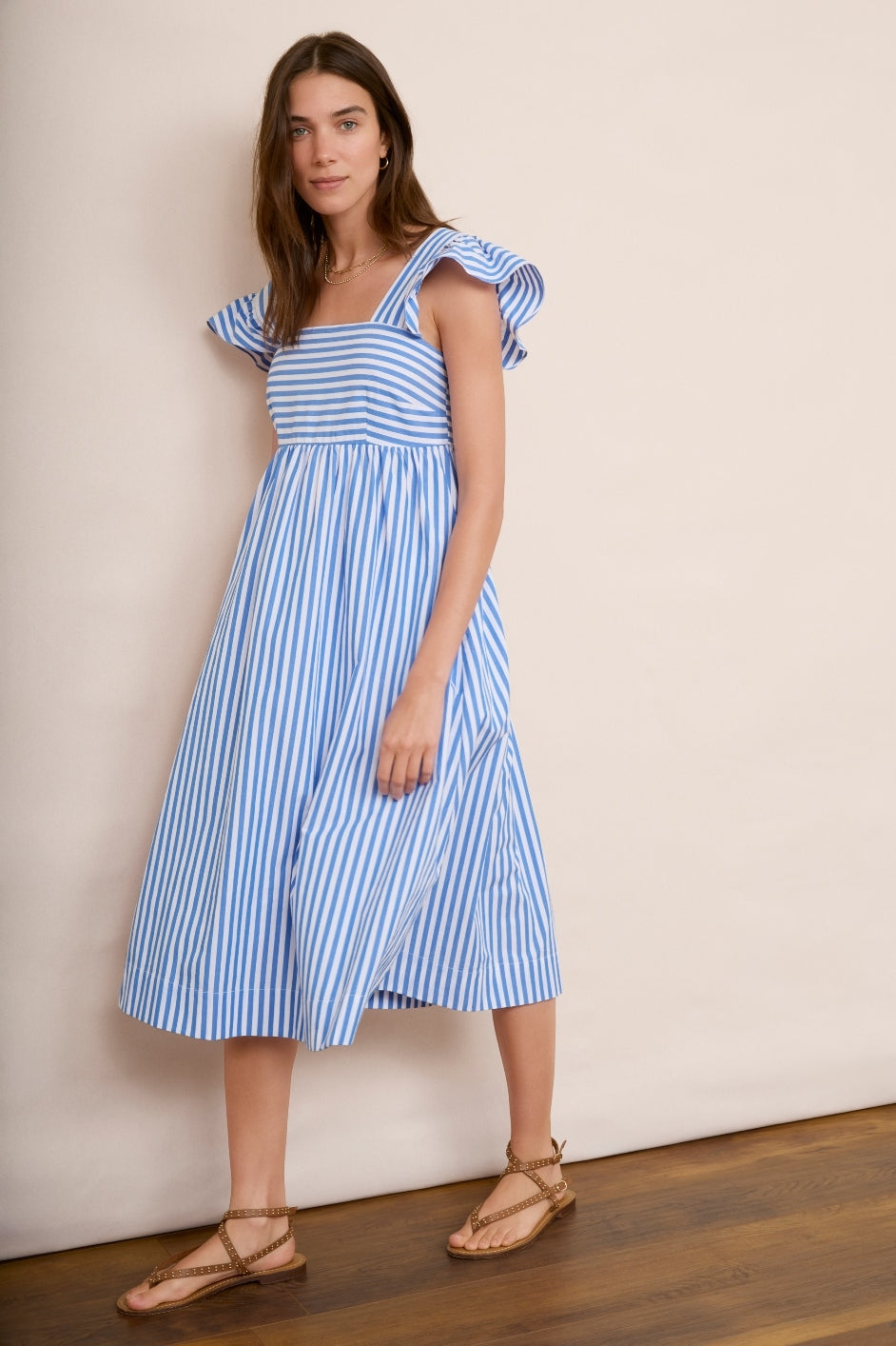 Harri Sundress - Blue/White Stripe