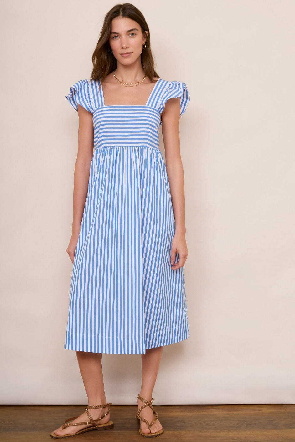 Harri Sundress - Blue/White Stripe