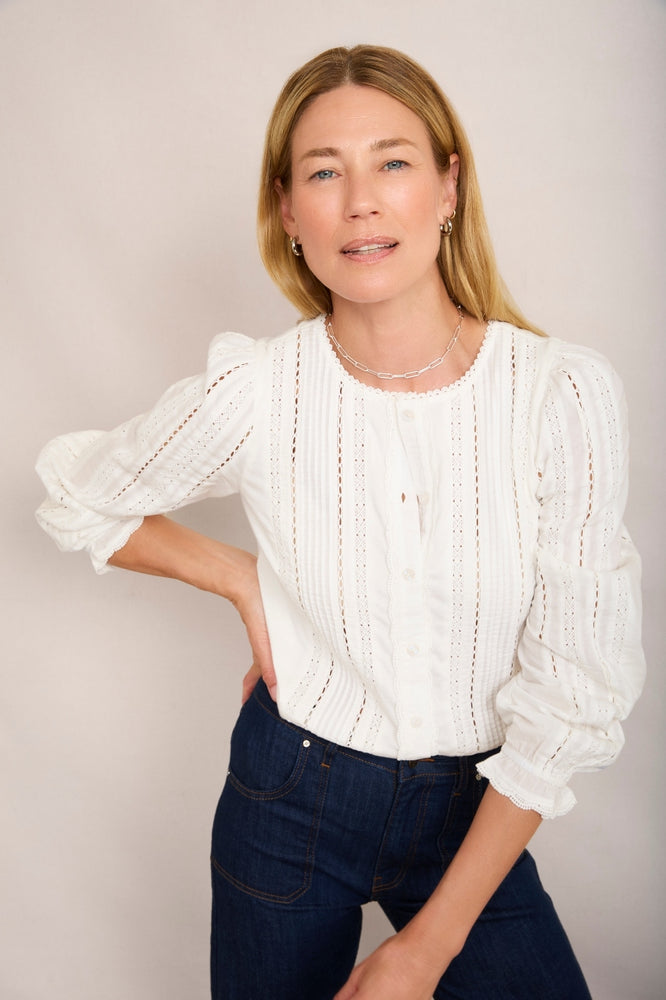 Harriett Blouse - Ivory