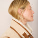 Holly Aviator Jacket - Beige