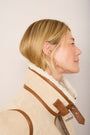 Holly Aviator Jacket - Beige