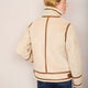 Holly Aviator Jacket - Beige