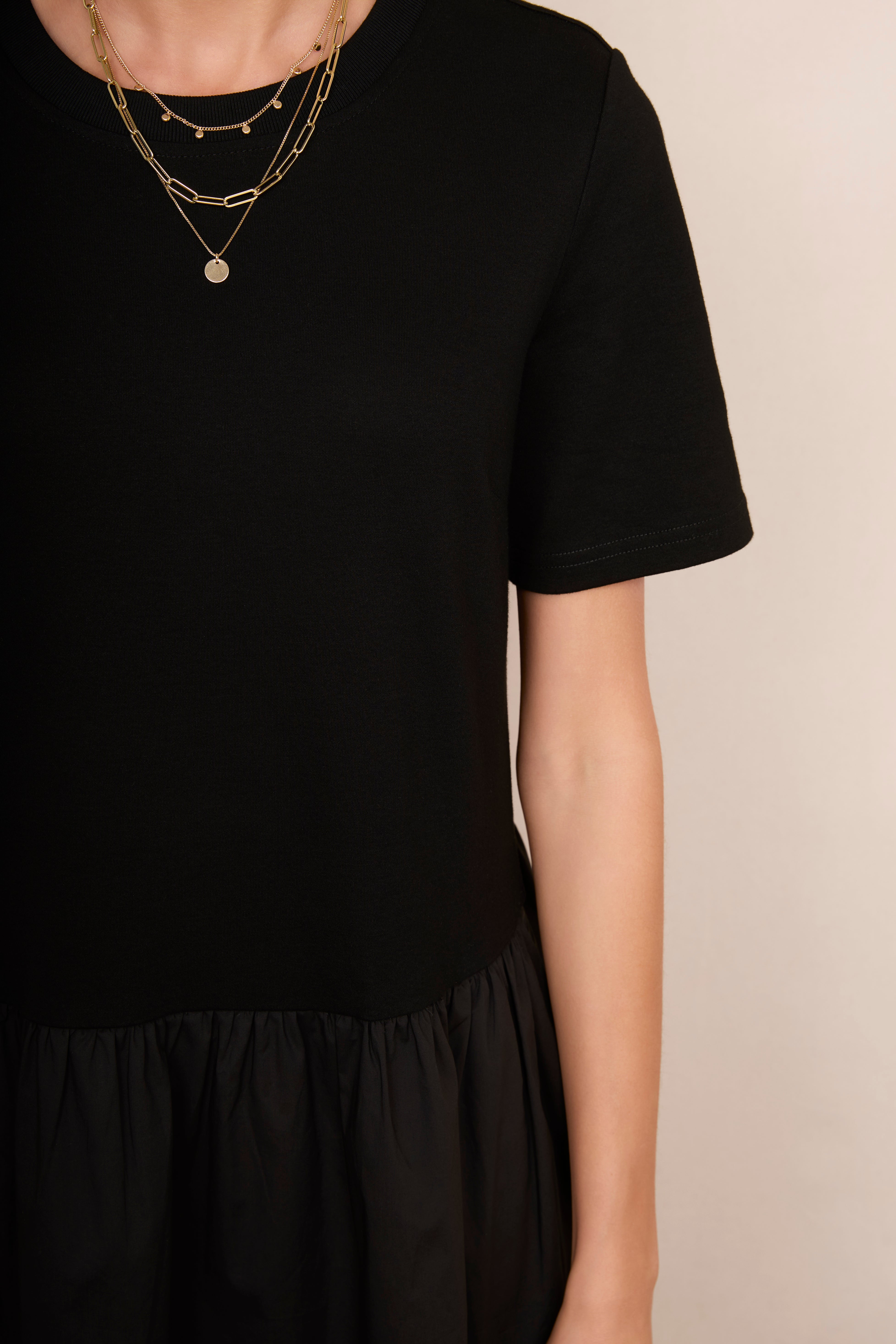 Ida Jersey Dress - Black