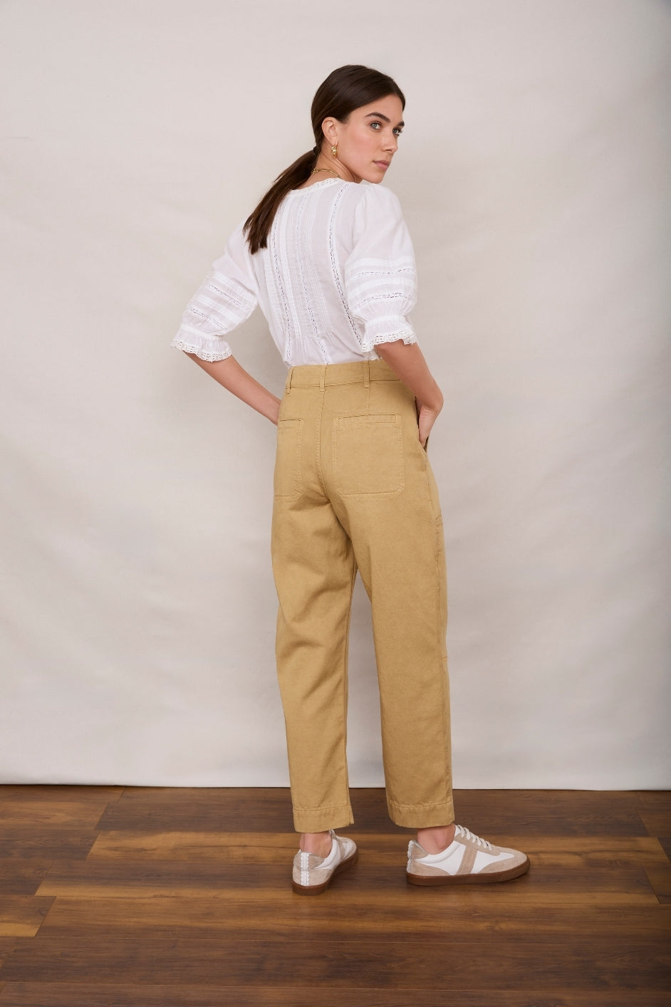 Jayla Cargo Trouser - Sand