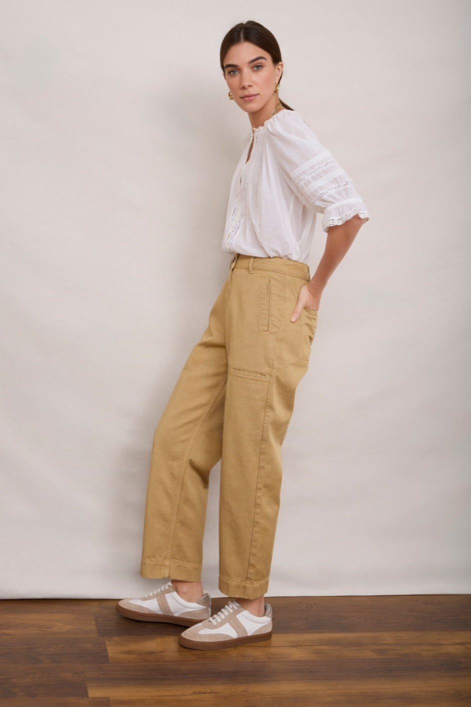 Jayla Cargo Trouser - Sand