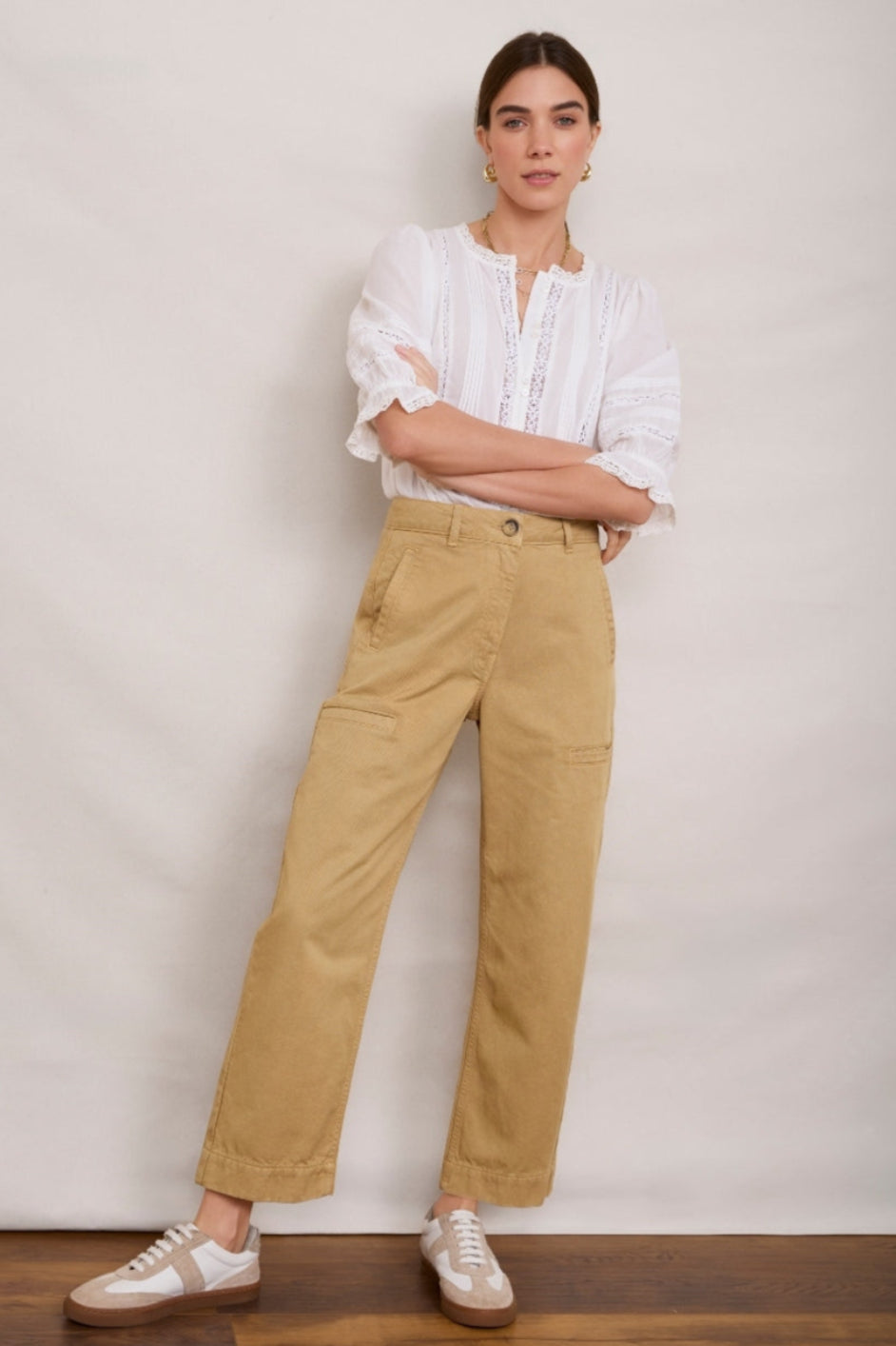 Jayla Cargo Trouser - Sand